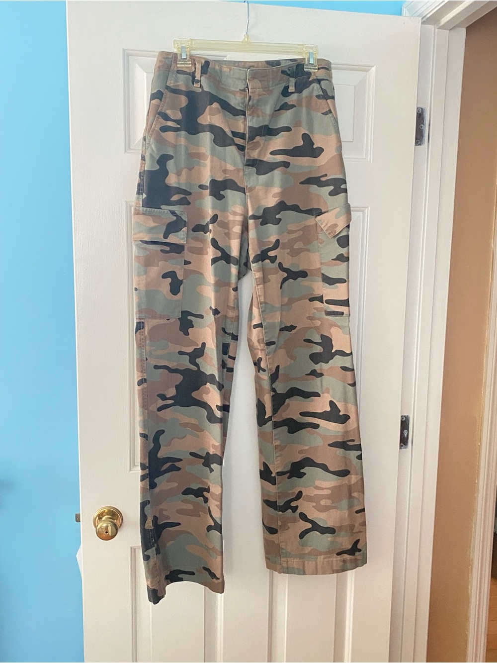 GAP Camouflage Cargo Pants - Green/Tan/Black
